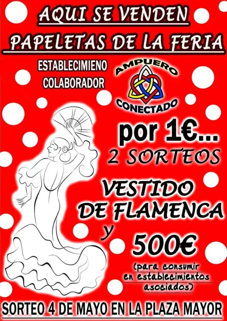 Papeletas para el Sorteo de la Feria 2024 Cartel