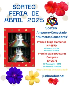 Sorteo Feria de Abril 2025 de Ampuero Conectado